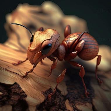 3D model Lasius capitatus (STL)